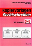 Dürhei, Fran Dürheim, Franz Dürheim, Freissle, Werne Freissler, Werner Freißler... - Kopiervorlagen Rechtschreiben, neue Rechtschreibung: Jahrgangsstufe 5/6