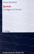 Christa Dürscheid - Syntax