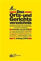Das Orts- und Gerichtsverzeichnis 2009, m. CD-ROM