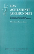 Deutsche Gesellschaft f. d. Erforschung d. achtzehnten Jahrhunderts, Carsten Zelle - Das achtzehnte Jahrhundert. Zeitschrift der Deutschen Gesellschaft.... Jg.31/2