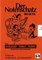 Gerhard Hildner - Der Notenschatz, 4 Audio-CDs (Audio book)