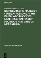 Crossgrove, Crossgrove, William Crossgrove, Bernhar Schnell, Bernhard Schnell - Der deutsche 'Macer'