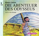 Peter Kaempfe - Die Abenteuer des Odysseus, 2 CD-Audio (Audio book)