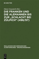 Diete Geuenich, Dieter Geuenich - Die Franken und die Alemannen bis zur 'Schlacht bei Zülpich' (496/97)