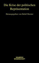 Detlef Horster - Die Krise der politischen Repräsentation