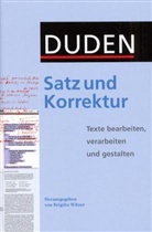 Brigitte Witzer - Duden Satz und Korrektur
