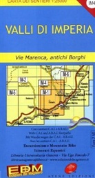 EDM Wanderkarten: EDM Wanderkarte Valli di Imperia