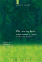 Joseph E Emonds, Joseph E. Emonds - Discovering Syntax