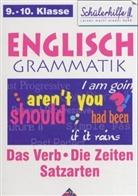 Englisch Grammatik 9.-10. Klasse: Das Verb, Die Zeiten, Satzarten