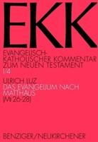 Ulrich Luz, Joachi Gnilka, Joachim Gnilka, Hans-Josef Klauck, Ulrich Luz, Jürgen Roloff... - Evangelisch katholischer Kommentar zum Neuen Testament Neubearbeitung - 1/4: Evangelisch-Katholischer Kommentar zum Neuen Testament (EKK) / Das Evangelium nach Matthäus. Tl.4