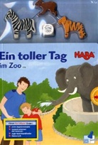 Anna Zimmermann - Ein toller Tag im Zoo, m. Spielfiguren u. Würfel