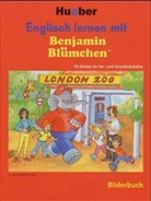 Englisch lernen mit Benjamin Blümchen, Bilderbuch u. Lern-Hörspiel-CD