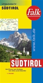 Falk Pläne: Falk Plan Südtirol. Alto Adige Trentino, Dolomiti. South Tyrol, Dolomites