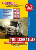 Falk Pläne: Falk Plan Trucker-Atlas für Bus- und Fernfahrer