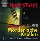 Robert L. Stine - Fear Street, Audio-CDs - Nr.3: Mörderische Krallen, 3 Audio-CDs (Audio book)