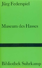 Jürg Federspiel - Museum des Hasses