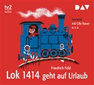 Friedrich Feld, Cilly Bauer, Magdalena Stahn-Rouvel - Lok 1414 geht auf Urlaub, 1 Audio-CD (Hörbuch)