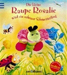 Antje Flad, Trixi Haberlander - Die kleine Raupe Rosalie wird zum schönen Schmetterling, m. Fingerpuppe