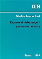 Fördertechnik - 1: Krane und Hebezeuge. Bd.1