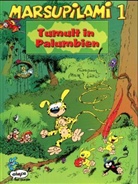Batem, Xavier Fauche, Andre Franquin, André Franquin, Batem - Die Abenteuer des Marsupilami - Bd.1: Tumult in Palumbien