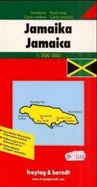 Freytag Berndt Autokarte: Freytag & Berndt Autokarte Jamaika. Jamaica. Jamaique