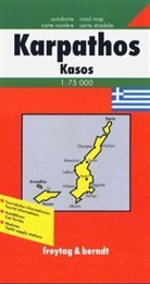 Freytag Berndt Autokarte: Freytag & Berndt Autokarte Karpathos, Kasos