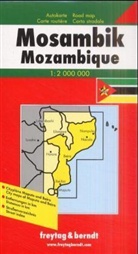 Freytag Berndt Autokarte: Freytag & Berndt Autokarte Mosambik. Mozambique. Mocambique; Mozambico