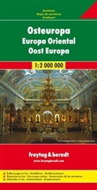 Freytag Berndt Autokarte: Freytag & Berndt Autokarte Osteuropa. Eastern Europe. Oost Europa. Europe orientale. Europa orientale