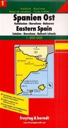 Freytag Berndt Autokarte: Freytag & Berndt Autokarte Spanien Ost. Eastern Spain. Este de Espana; Espagne de l' Est