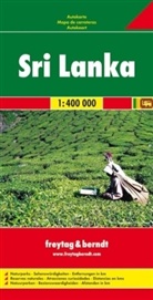 Freytag Berndt Autokarte: Freytag & Berndt Autokarte Sri Lanka