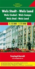 Freytag Berndt Stadtplan: Freytag & Berndt Stadtplan Wels-Stadt, Wels-Land. Wels-City, Wels-Country. Wels-Ville, Wels-Champagne; Wels-Citta, Wels-Campagna