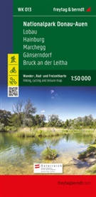 Freytag-Berndt und Artaria KG, Freytag-Bernd und Artaria KG, Freytag-Berndt und Artaria KG - Freytag Berndt Wanderkarten: Nationalpark Donau-Auen, Wander-, Rad- und Freizeitkarte 1:50.000, WK 015