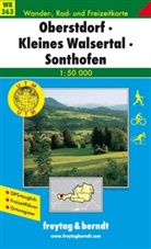 Freytag Berndt Wanderkarten: Freytag & Berndt Wander-, Rad- und Freizeitkarte Oberstdorf, Kleines Walsertal, Sonthofen