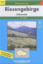 Freytag Berndt Wanderkarten: Freytag & Berndt Wander-, Rad- und Freizeitkarte Riesengebirge. Krkonose