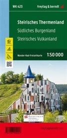 Freytag-Berndt und Artaria KG, Freytag-Bernd und Artaria KG - Freytag Berndt Wanderkarten: Freytag & Berndt Wander-, Rad- und Freizeitkarte Steirisches Thermenland, Südliches Burgenland