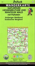 Fritsch Karten - Nr.73: Fritsch Karte - Naturpark Hessenreuther und Manteler Wald mit Parkstein, Amberger Waldland, Sulzbacher Bergland