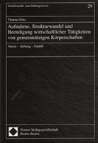 Thomas Fritz - Aufnahme, Strukturwandel und Beendigung wirtschaftlicher Tätigkeiten von gemeinnützigen Körperschaften