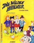Cornelia Funke - Die wilden Hühner, 2 Cassetten in Duo-Box