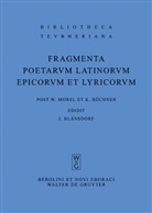 Jürgen Blänsdorf, Carl Büchner, Kar Büchner, Karl Büchner, Willy Morel - Fragmenta poetarum Latinorum epicorum et lyricorum