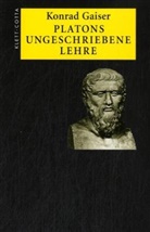 Konrad Gaiser - Platons ungeschriebene Lehre