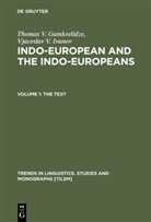 Thomas Gamkrelidze, Thomas V Gamkrelidze, Thomas V. Gamkrelidze, Vjaceslav V Ivanov, Vjaceslav V. Ivanov - Indo-European and the Indo-Europeans, 2 Teile