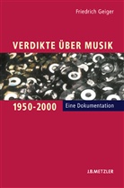 Friedrich Geiger - Verdikte über Musik 1950-2000