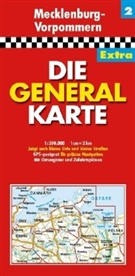 Die Generalkarten Deutschland Extra - 2: Mecklenburg-Vorpommern