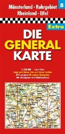 Die Generalkarten Deutschland Extra - 5: Münsterland, Ruhrgebiet, Rheinland, Eifel