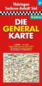 Die Generalkarten Deutschland Extra - 7: Thüringen, Sachsen-Anhalt Süd