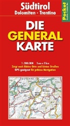 Die Generalkarten Österreich Pocket: Die Generalkarte Österreich Pocket Südtirol, Dolomiten, Trentino. Alto Adige, Dolomiti, Trentino