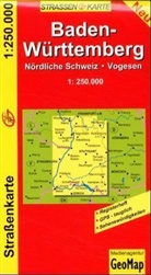 GeoMap Karten: GeoMap Karte Baden-Württemberg
