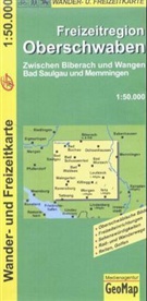 GeoMap Karten: GeoMap Karte Freizeitregion Oberschwaben