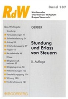 Carl Gerber - Stundung und Erlass von Steuern