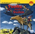 Bernd Gieseking, Rosemarie Fendel, Matthias Haase, Lorenzo Liebetanz - Trolle nach Süden, 2 Audio-CDs (Hörbuch)